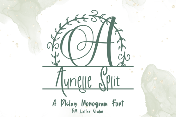 Aurielle Split Monogram: Strategic Typography for Purposeful Design