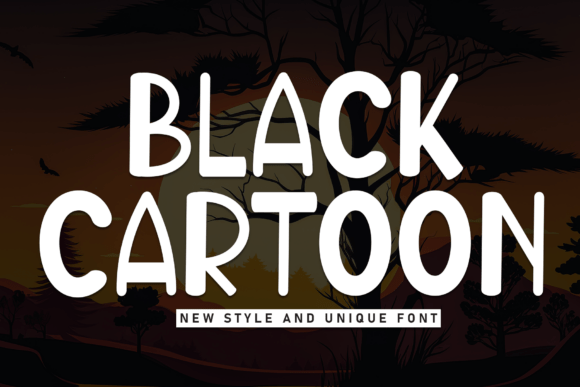 Black Cartoon: A Playful Font for Joyful Design Projects