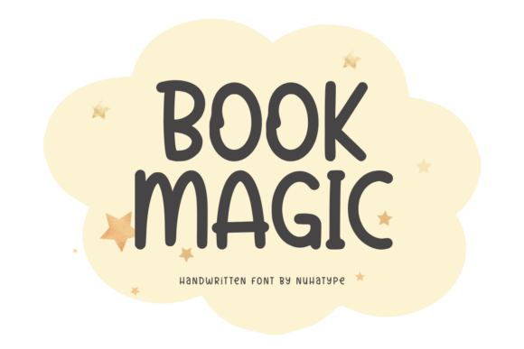 Book Magic: A Charming Font for Creative Expression