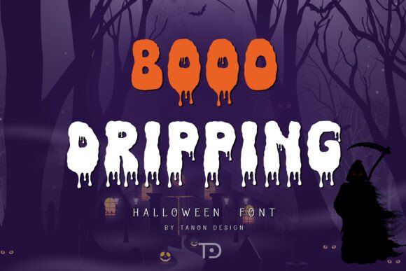 Booo Dripping: The Spooky Font That Brings Halloween to Life