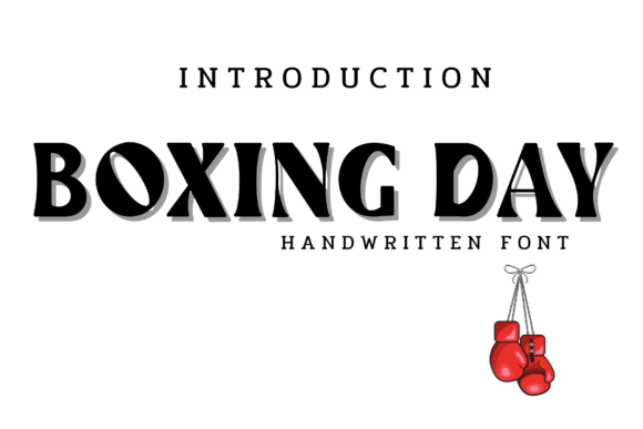 Boxing Day: A Typeface That Packs a Punch