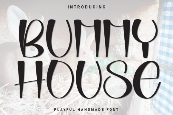Bunny House: A Friendly Font for Modern Design