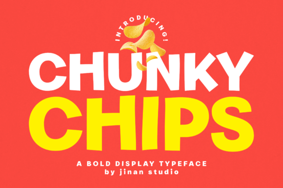Chunky Chips: A Bold Typeface with Flavor and Personality