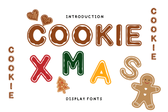 Cookie Xmas: A Festive Font for Creative Holiday Projects