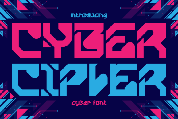 Cyber Cipher: The Futuristic Font Redefining Tech-Inspired Design