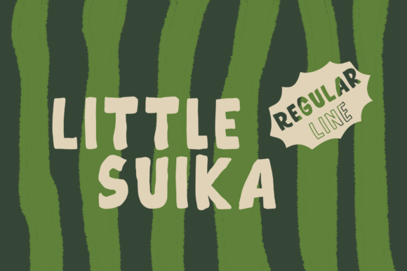 Exploring Creativity with Little Suika: A Font That Stands Out
