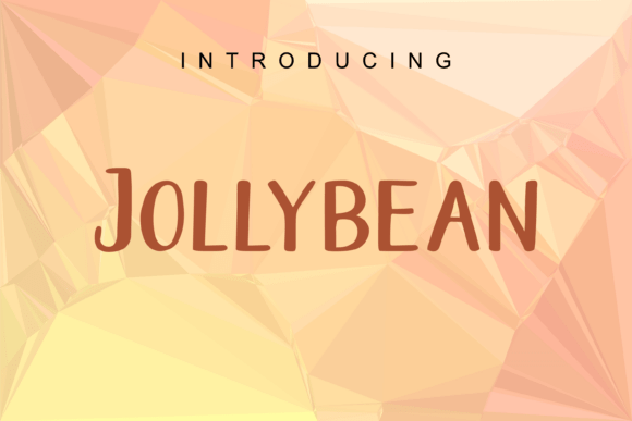 Jollybean: A Playful Font for Youthful and Joyful Design Projects