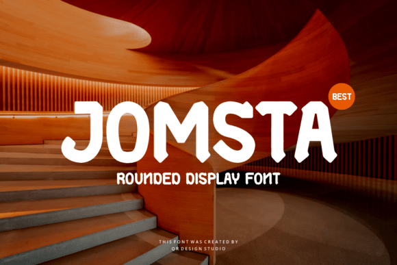 Jomsta: A Playful Font with Personality for Creative Projects