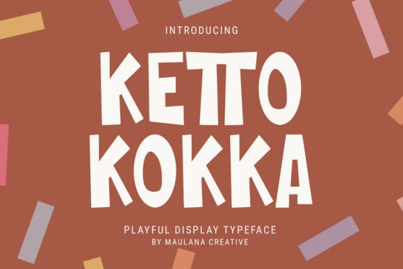 Ketto Kokka: The Playful Display Font That Adds Personality to Your Designs