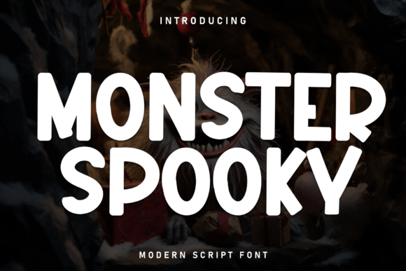 Monster Spooky: A Friendly Font for Modern Design