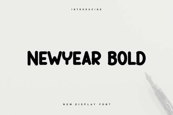 Newyear Bold: A Fresh Start for Bold, Festive Typography