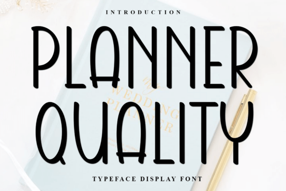 Planner Quality: A Festive Typeface for Holiday Typography