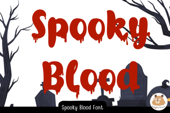 Spooky Blood: The Ultimate Halloween Display Font