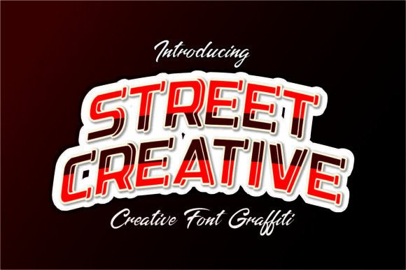 Street Creative: A Playful, Graffiti-Inspired Font for Bold Visual Impact