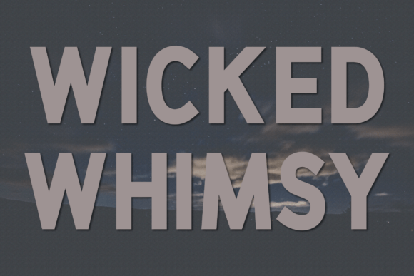 Wicked Whimsy: A Playful Yet Bold Font for Modern Design Needs