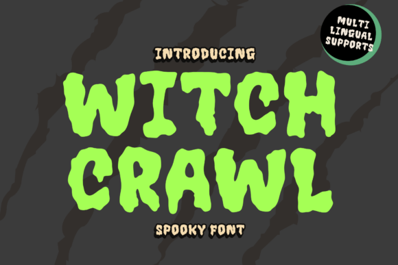 Witchcrawl: A Halloween Font That Brings Playful Authenticity to Your Designs